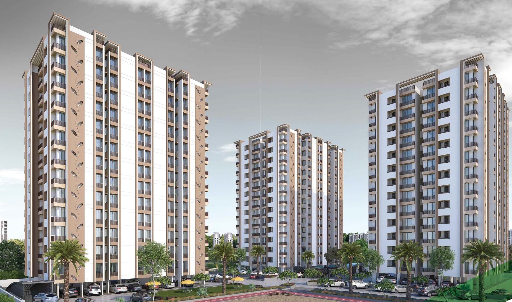 3 BHK Apartment Resale in 150 Feet Ring Road, Rajkot - Sky Heights