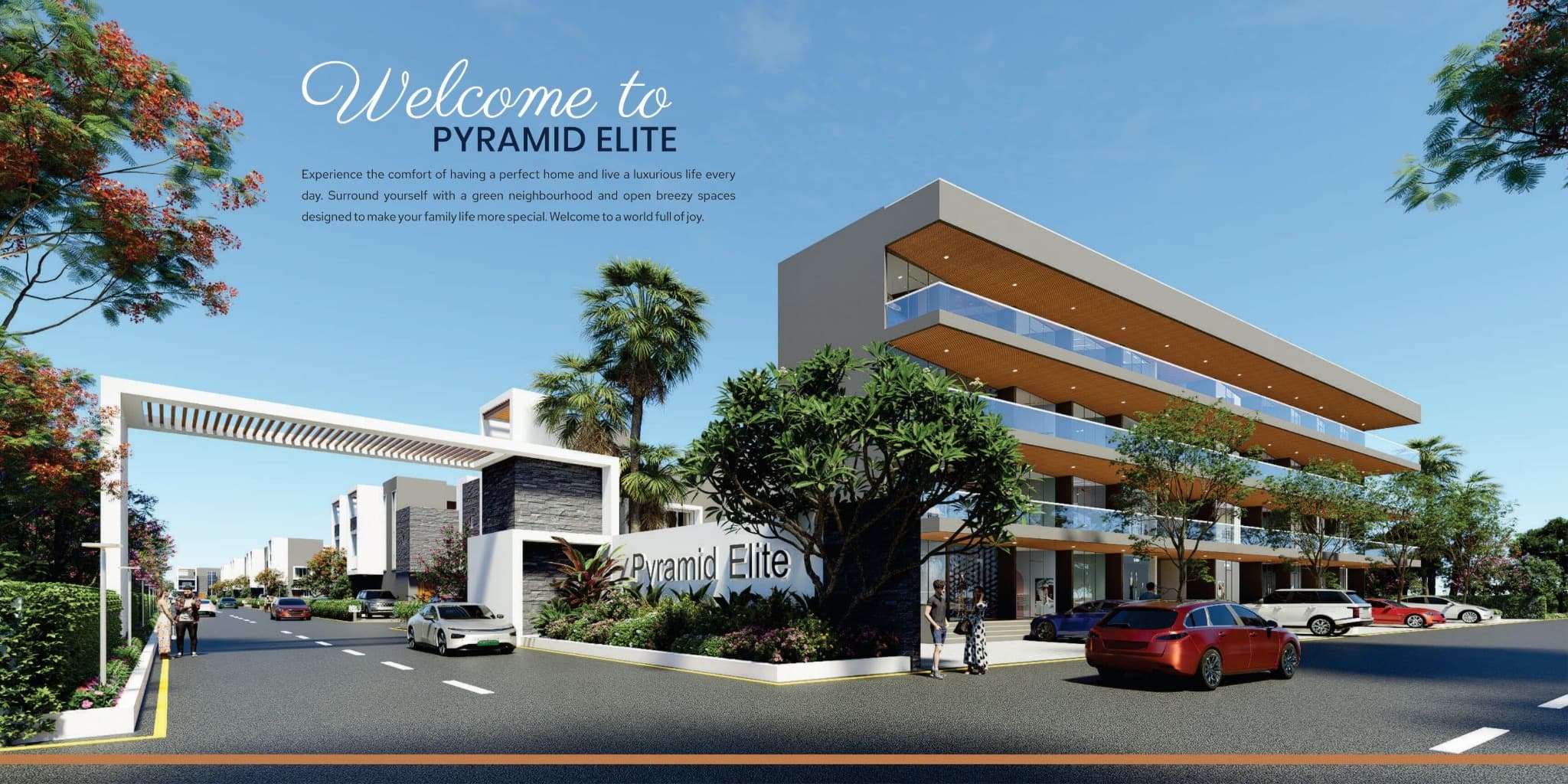 3 BHK villa New Project in Besa, nagpur - Pyramid Elite
