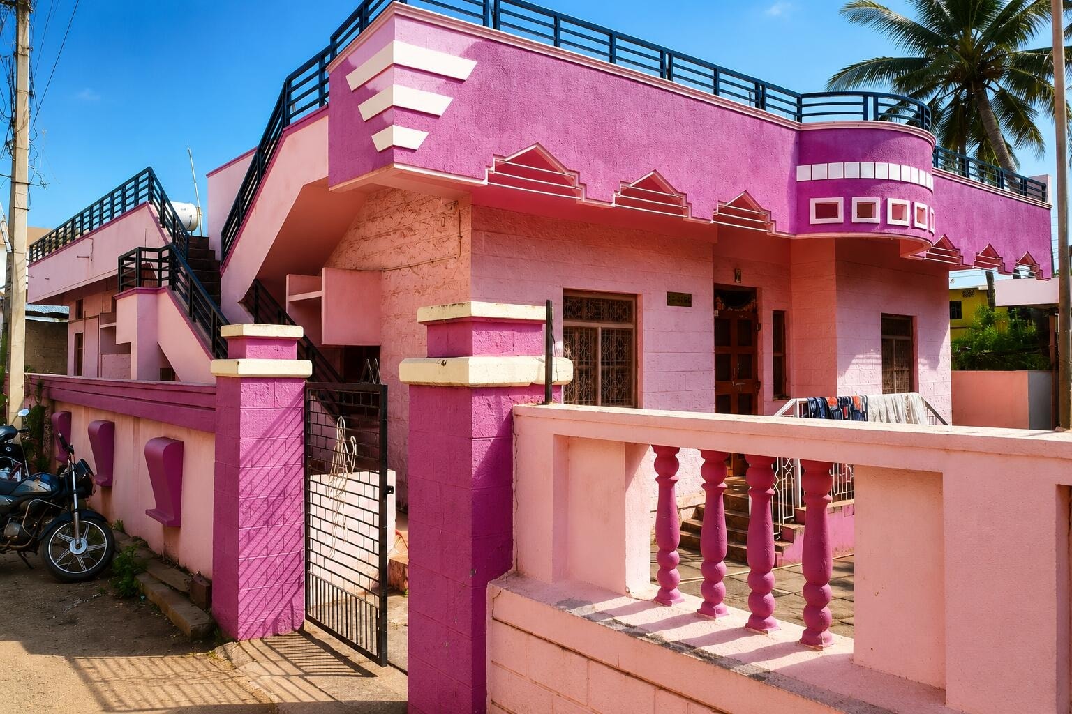 Badami - exterior view in Bagalkot