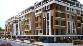 Srinidhi Apartments - exterior view in Udupi