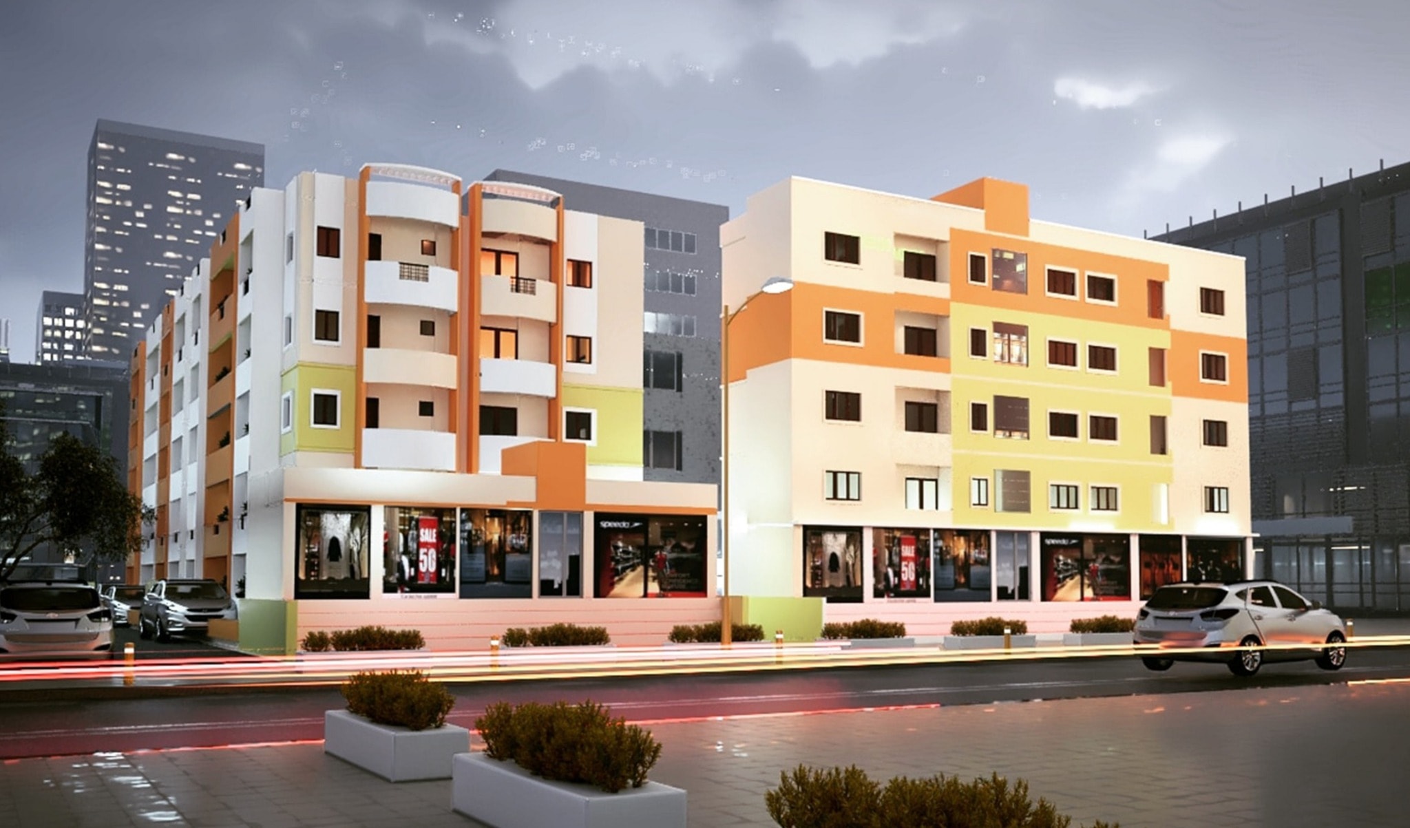 Bell Residency Apartment - 2 BHK apartment for buy-resale in Vinayak Nagar, Belagavi - main view