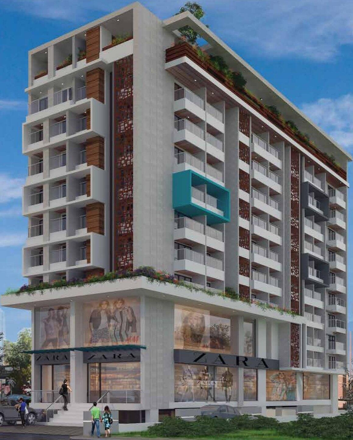 Nidhi Land White Rose - exterior view in Mangaluru
