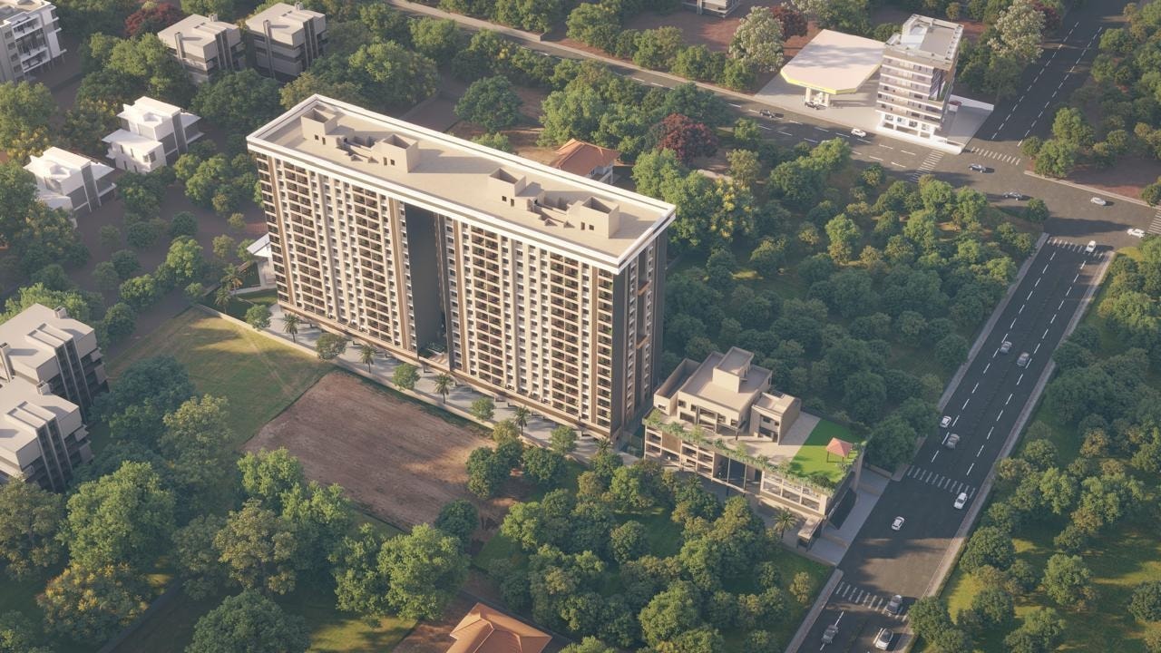 Raysons Krystal Towers - exterior view in kolhapur