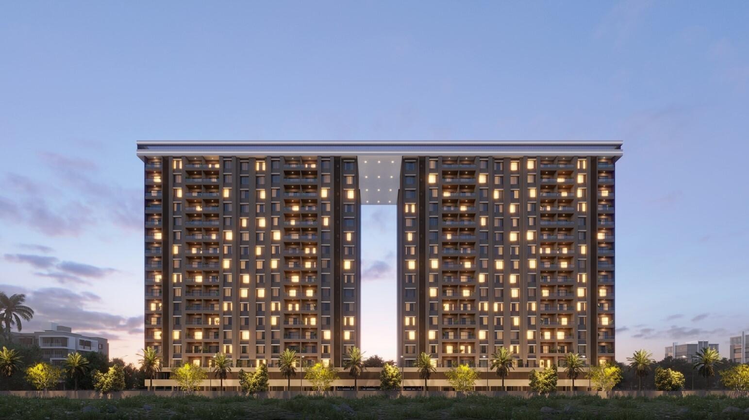 Raysons Krystal Towers - interior view in kolhapur