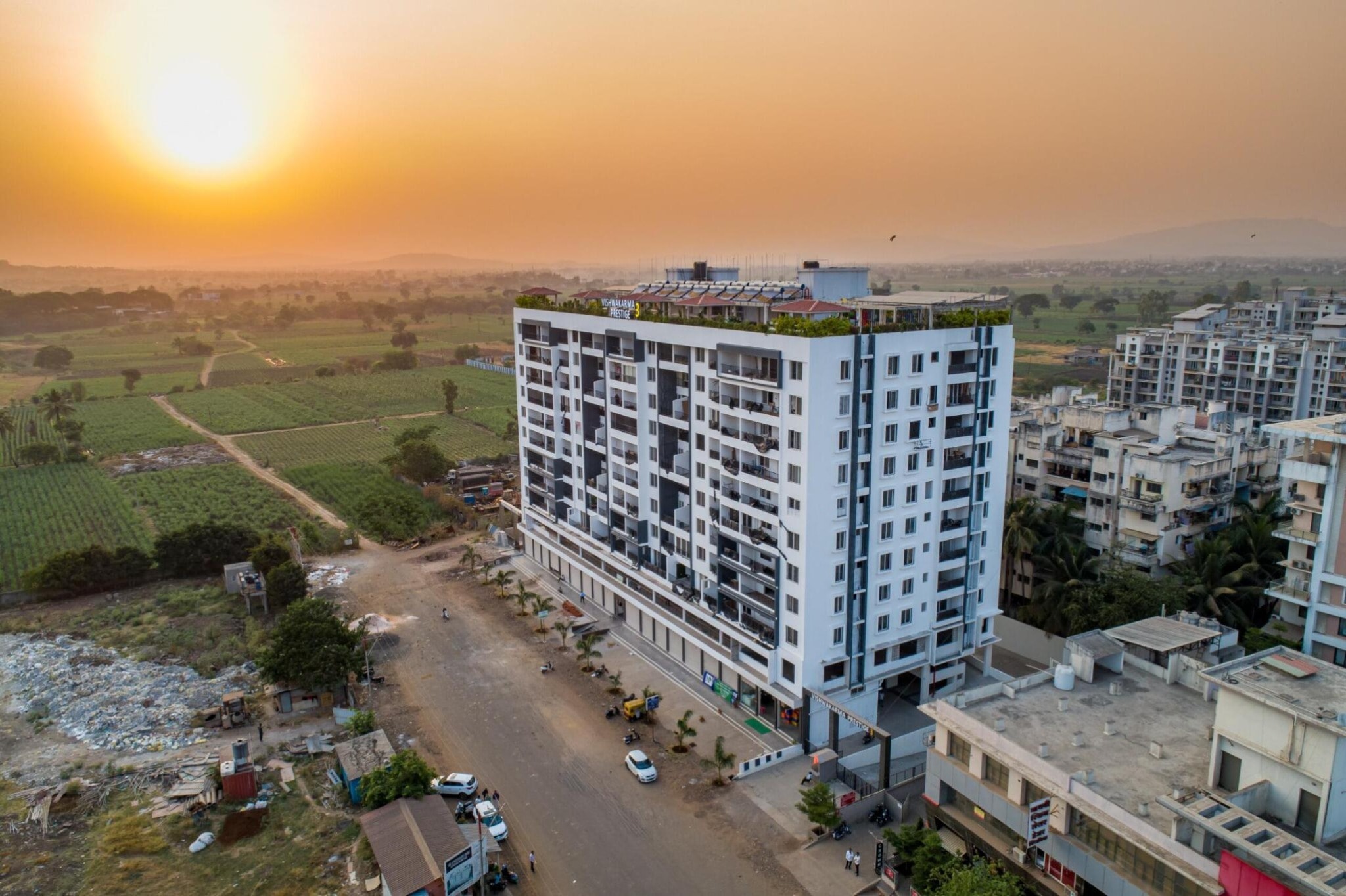 Vishwakarma Prestige - side view in kolhapur