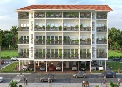 RK Luxuria Sky Villa and Villaments - side view in Panaji (Panjim) - Capital city