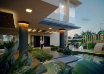 Horizon Garden Terraces - side view in Mysuru