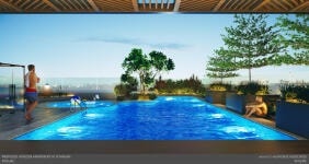 Horizon Garden Terraces - detail view in Mysuru