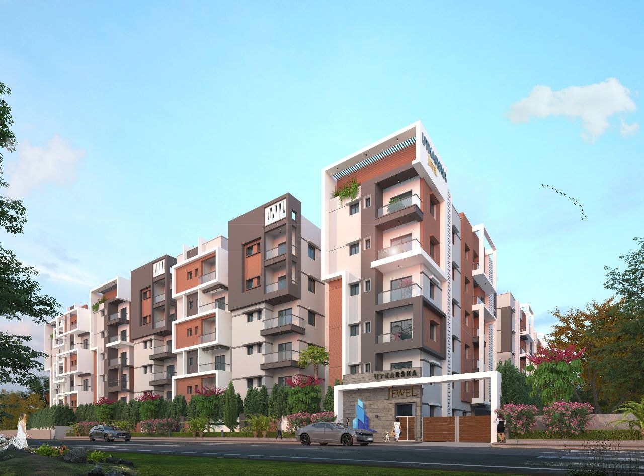 Utkarsha Jewel - apartment for buy-new in Thagarapuvalasa, Visakhapatnam - main view