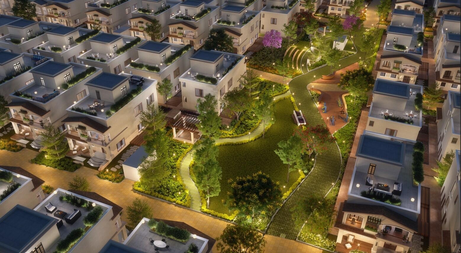 Lansum Evana - exterior view in Visakhapatnam