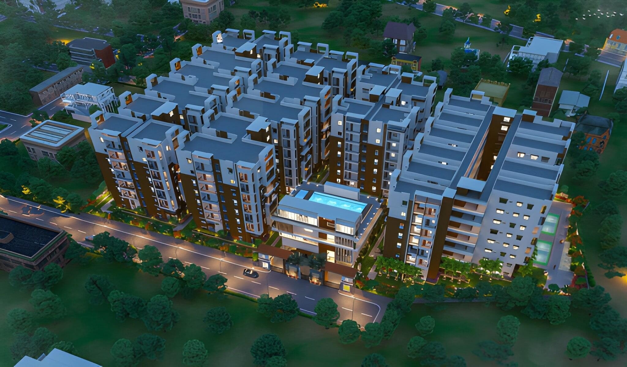 Utkarsha Capital Towers - interior view in Visakhapatnam