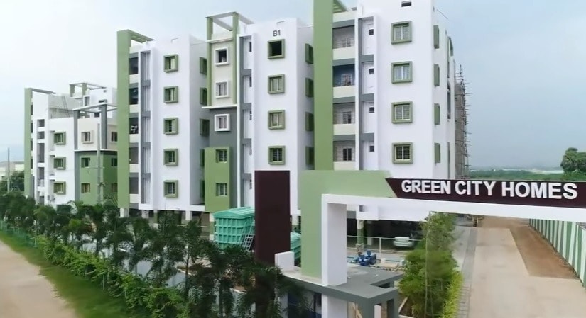 Green City Homes - exterior view in Visakhapatnam