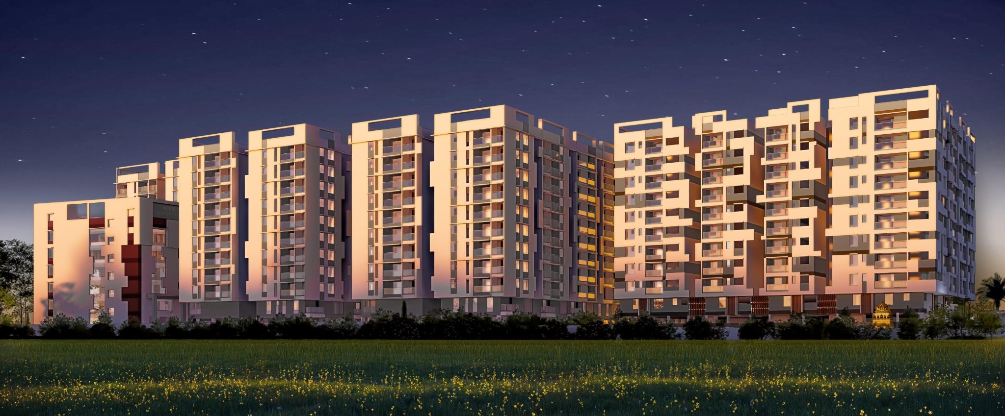 MVV Towers - interior view in Visakhapatnam