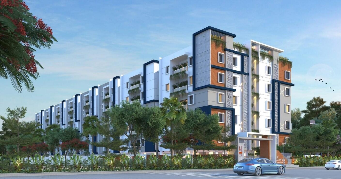 Hare Krishna - exterior view in Visakhapatnam