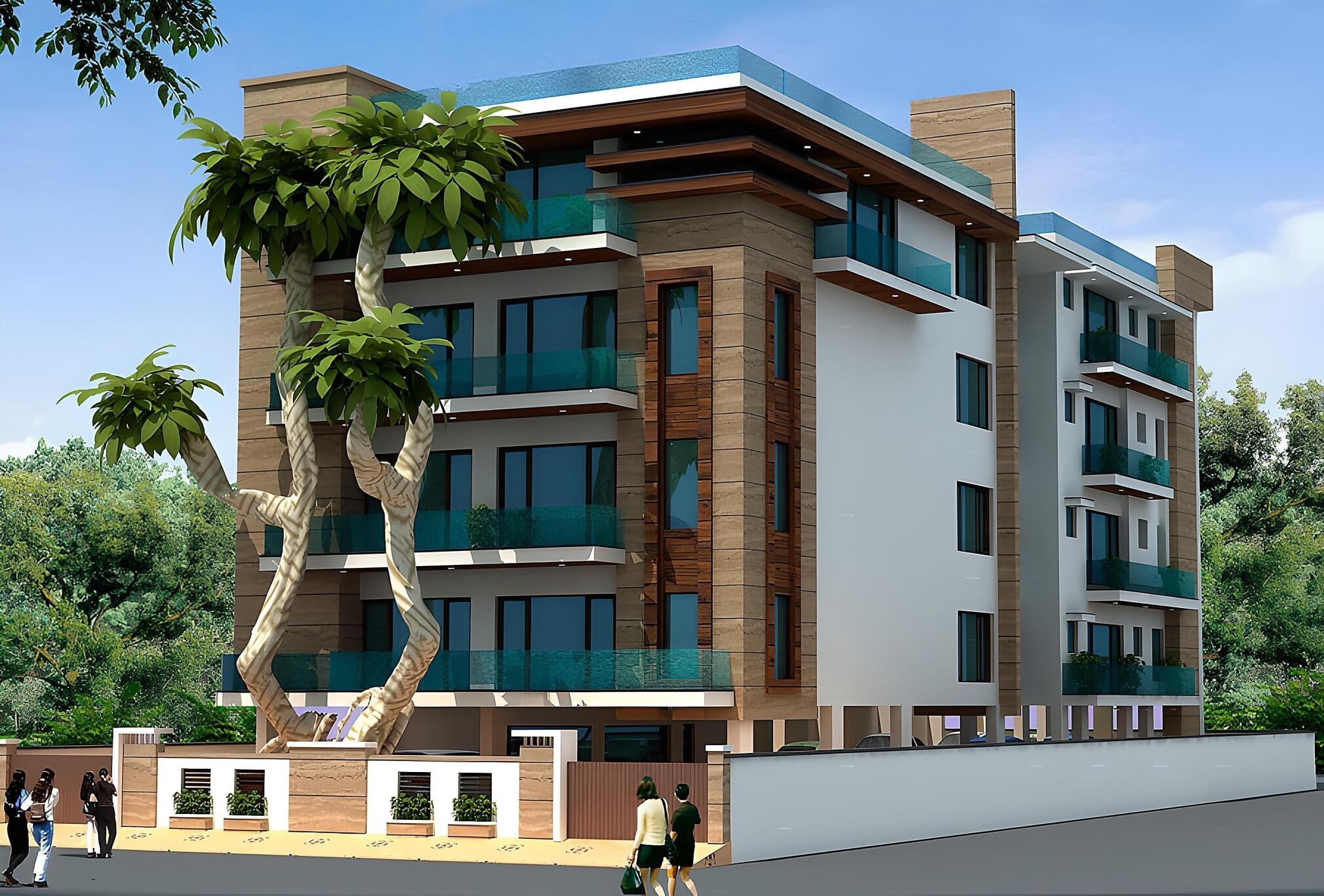 South Delhi Premium Builder - 3 BHK apartment for buy-resale in Defence Colony, Defence Colony - main view