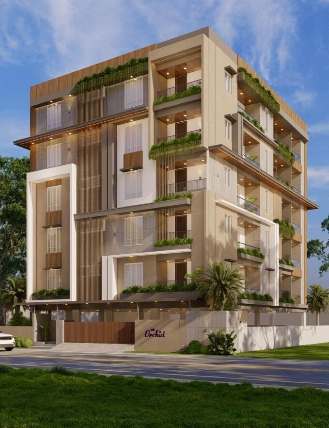 Chalmaji The Orchid - exterior view in Visakhapatnam