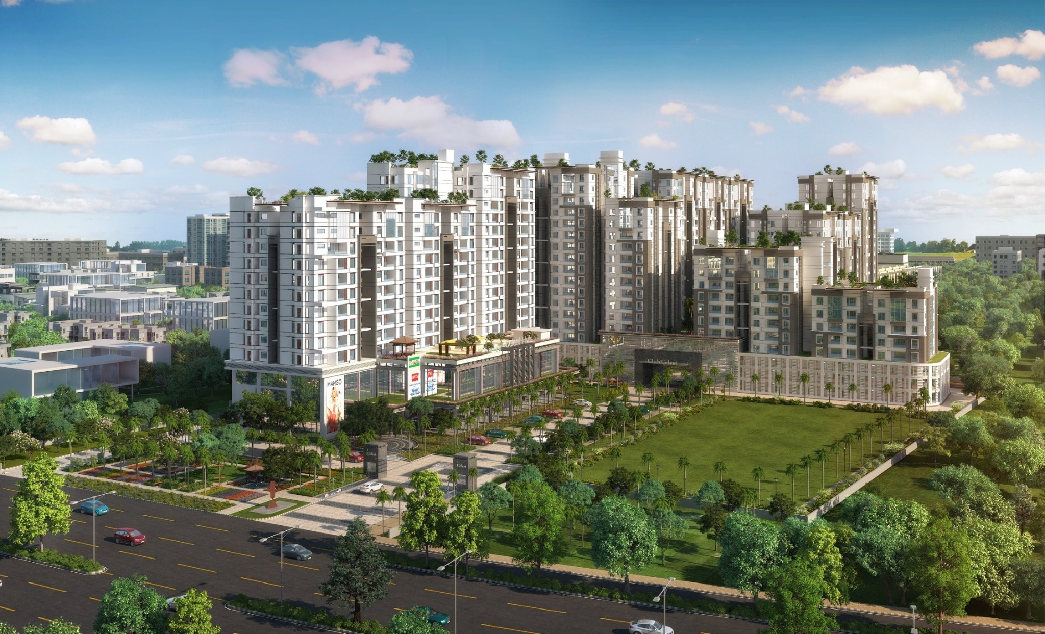 The Celest - detail view in Visakhapatnam