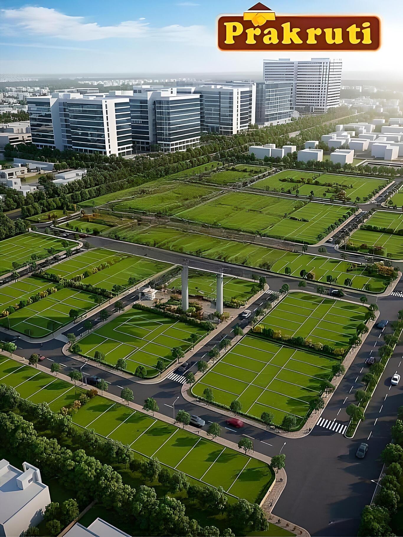 Prakruti Nexus Innovation Valley - side view in Visakhapatnam