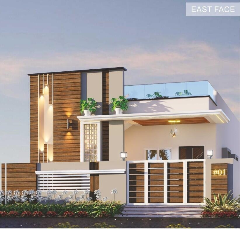 Mounika Homes - side view in Kurnool