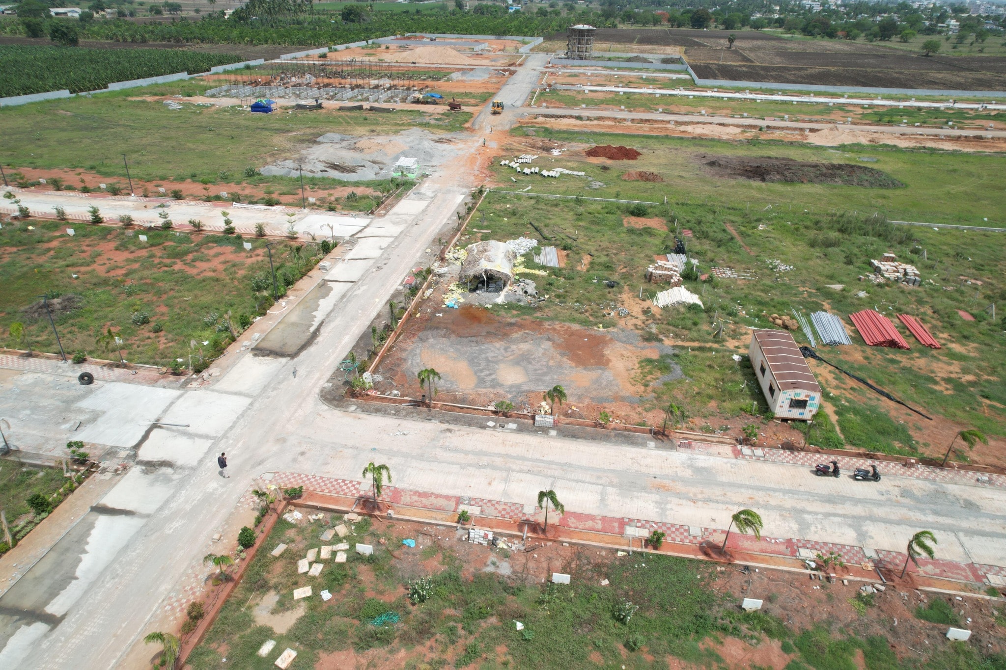Sri Bhramara Regal City RESALE Residential land / Plot i - exterior view in Vijayawada