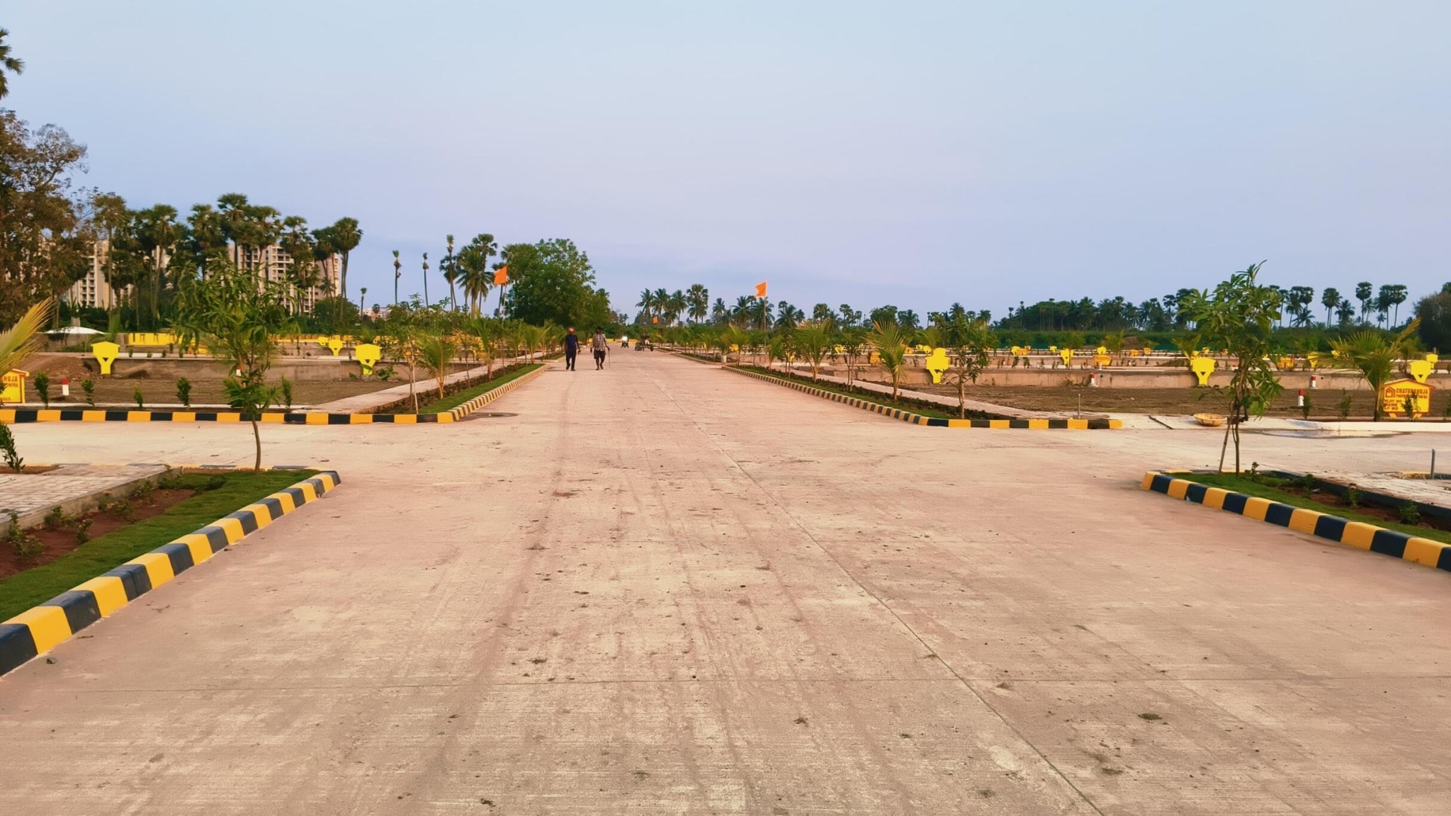 Chaturbhuja Trimbak Oaks - detail view in Vijayawada