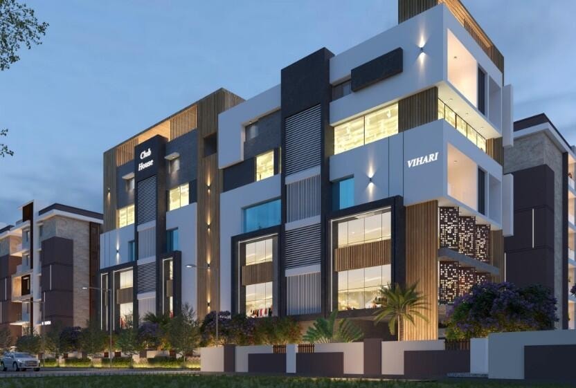 Shanmukha Diamond Valley - exterior view in Vijayawada