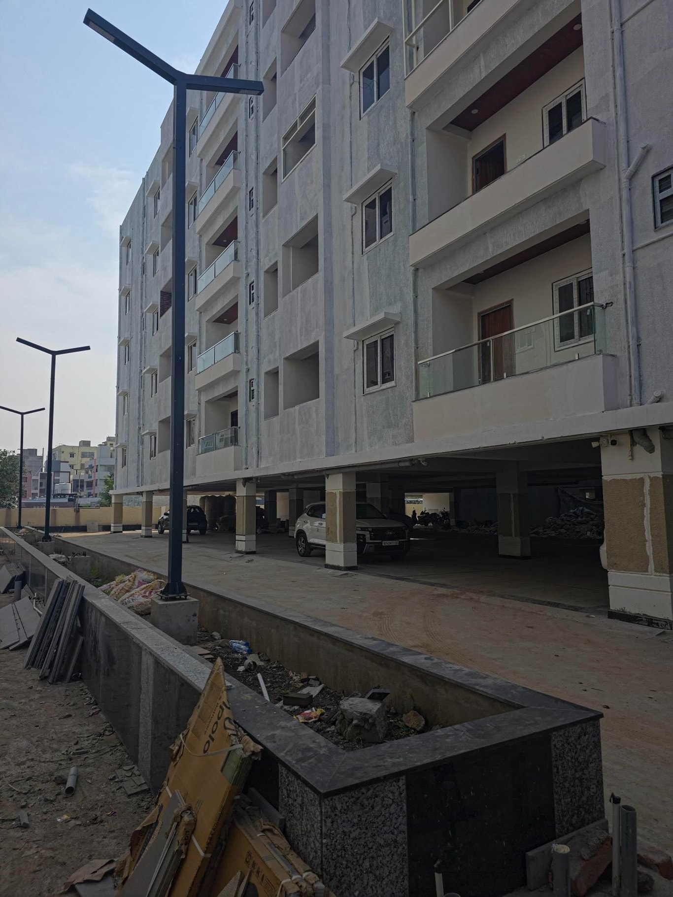 Shanmukha Diamond Valley - side view in Vijayawada