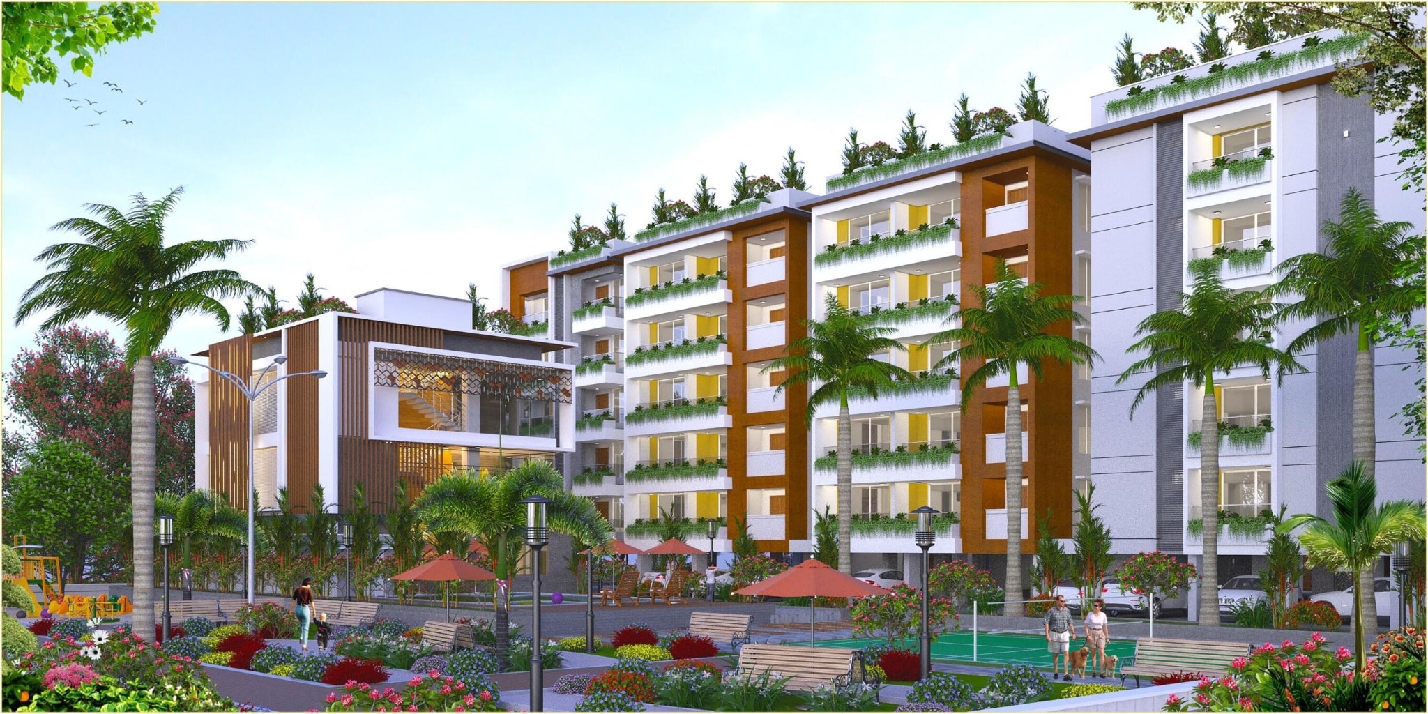 Smriti Enclave - 2 BHK apartment for buy-new in Avilala, Tirupati - main view