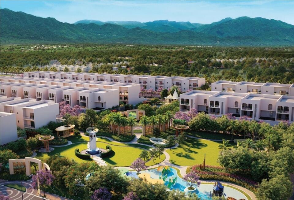 Trident Hills - exterior view in Panchkula
