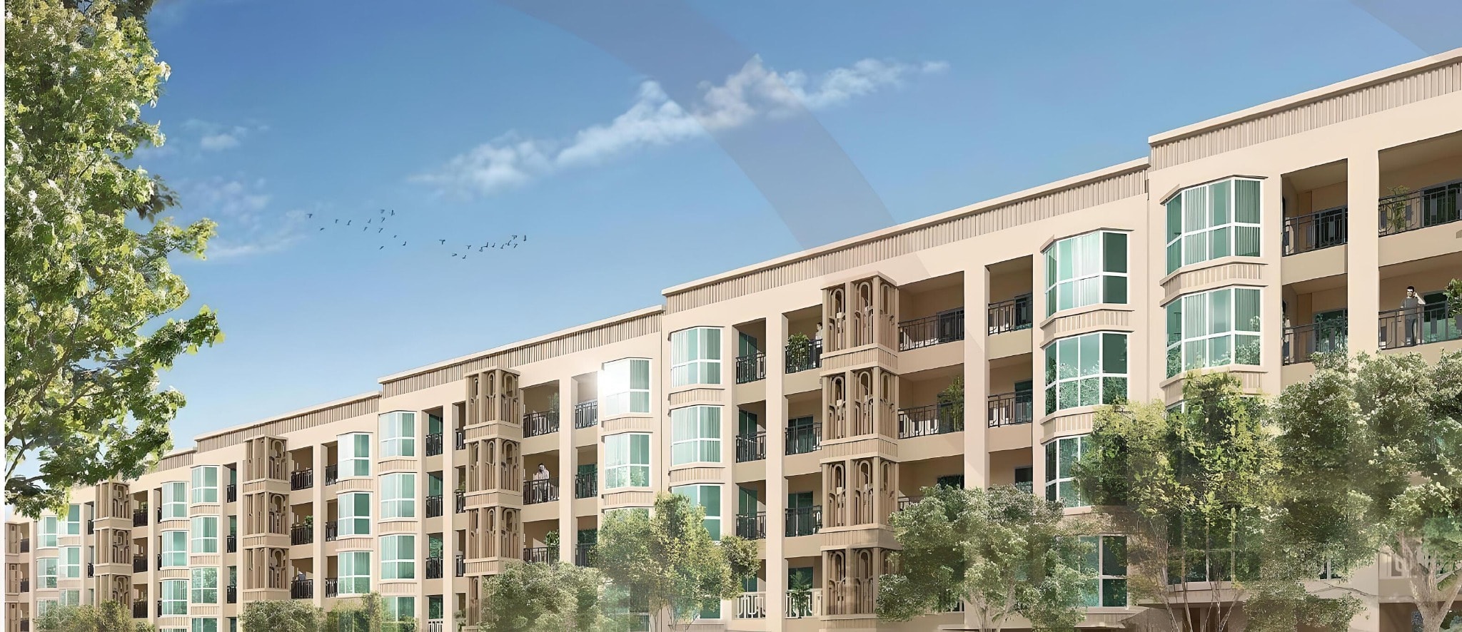 DLF The Valley Orchard - detail view in Panchkula