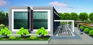 Nature Smart City - exterior view in Nalgonda