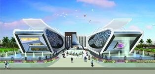 Nature Smart City - interior view in Nalgonda