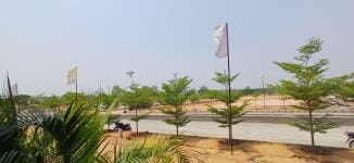 Ithika Shaantham Meadows - side view in Medak