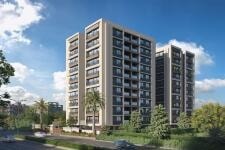 Buildscape Solis Luxuria - side view in Ahmedabad