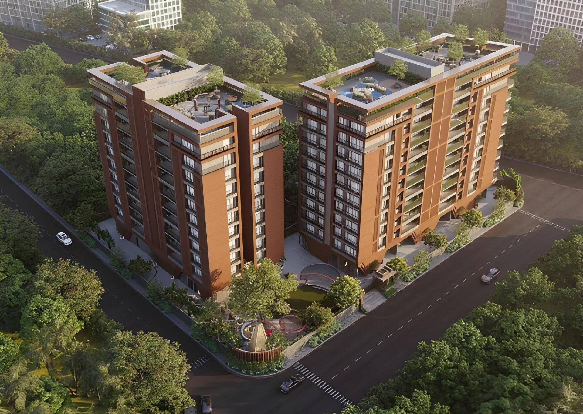 Trinay Anagh - 3 BHK apartment for buy-new in Jodhpur, Ahmedabad - main view