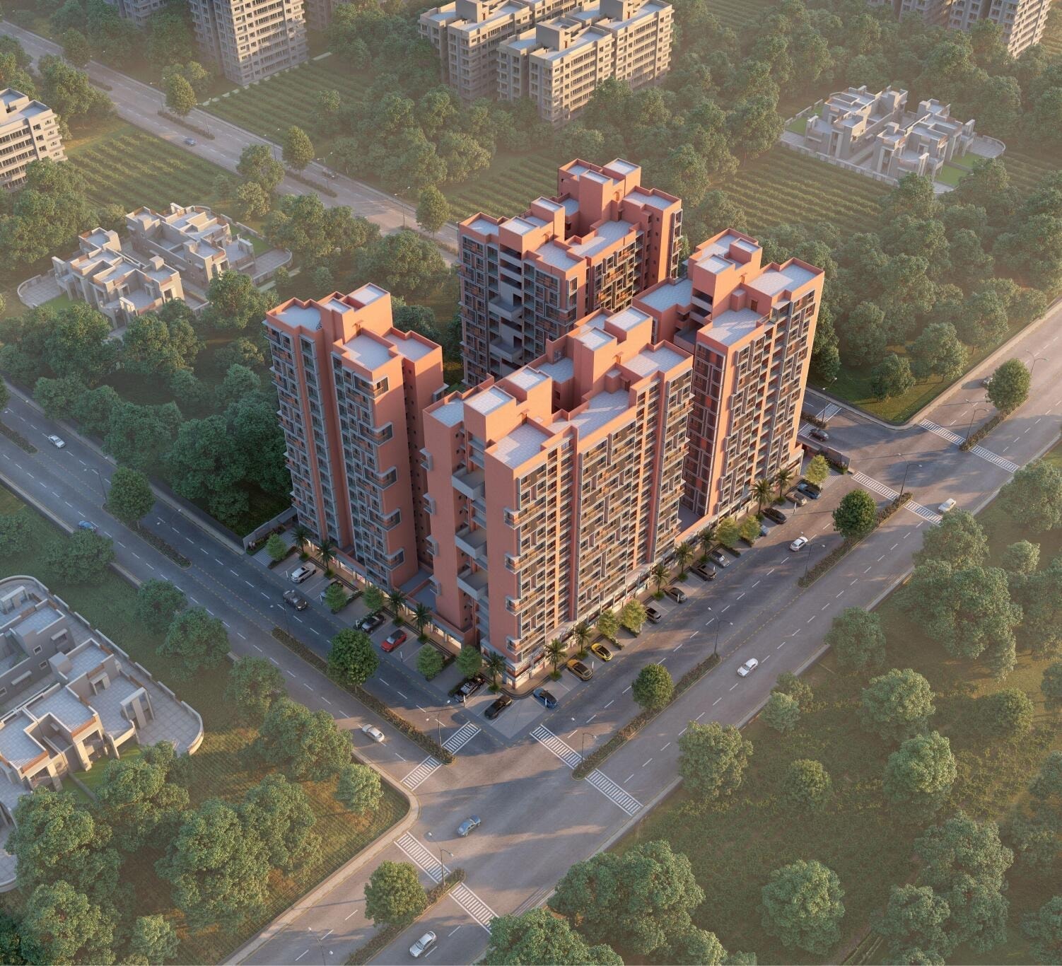 Suryansh Skyline - 2 BHK apartment for buy-new in Naranpura, Ahmedabad - main view