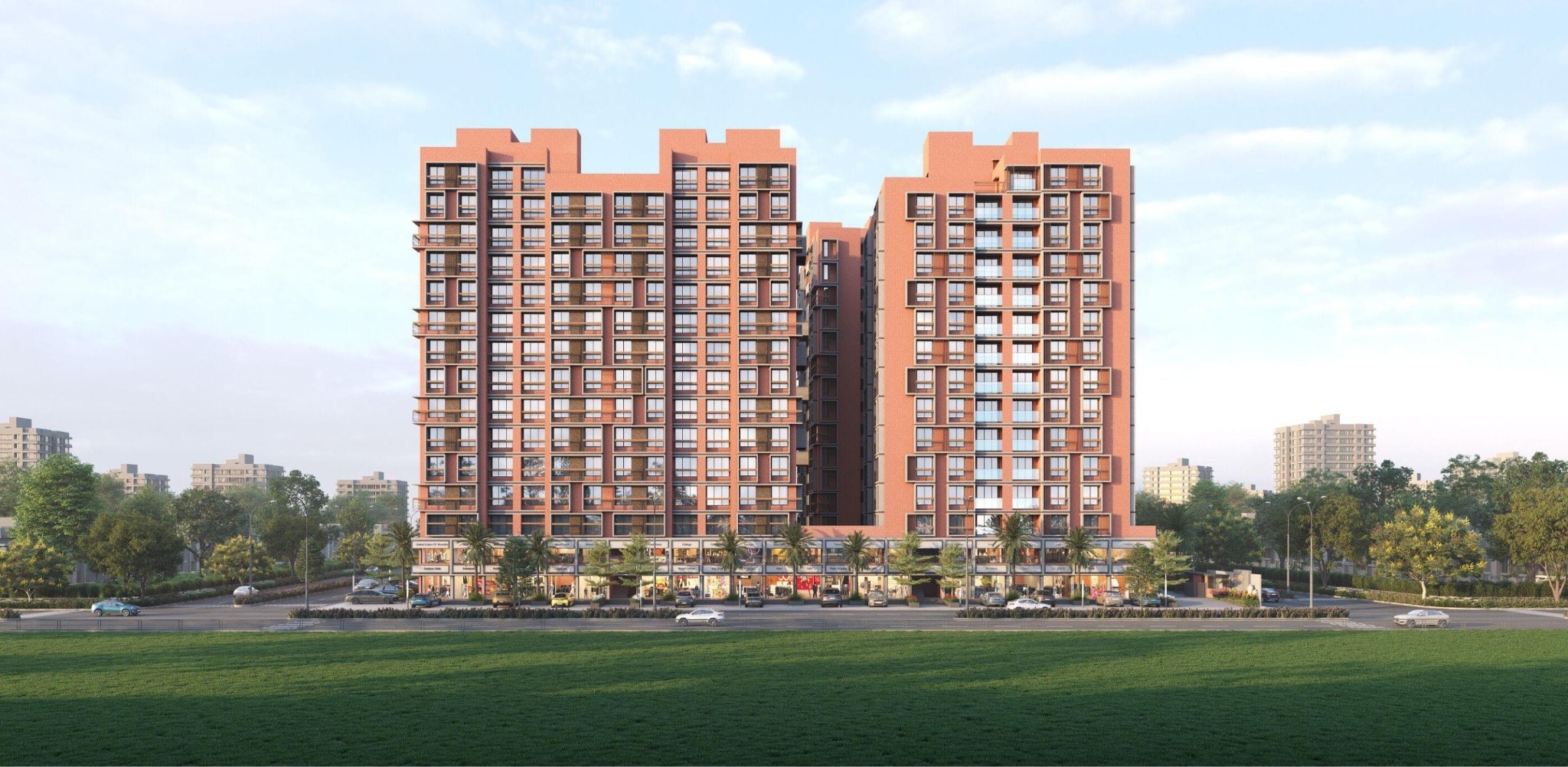 Suryansh Skyline - exterior view in Ahmedabad