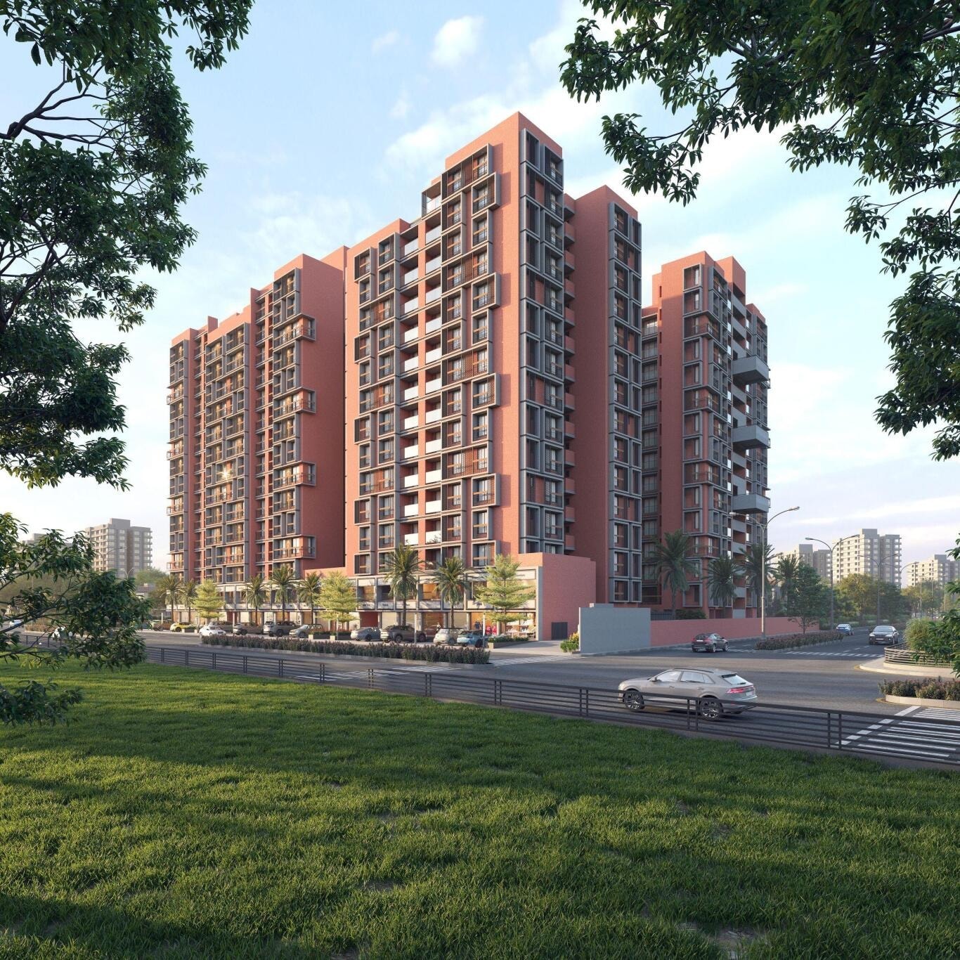 Suryansh Skyline - detail view in Ahmedabad