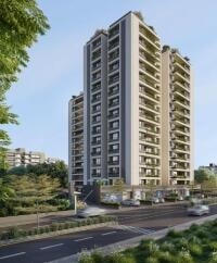 Mahalakshmi Satvam Skyline - exterior view in Gandhinagar