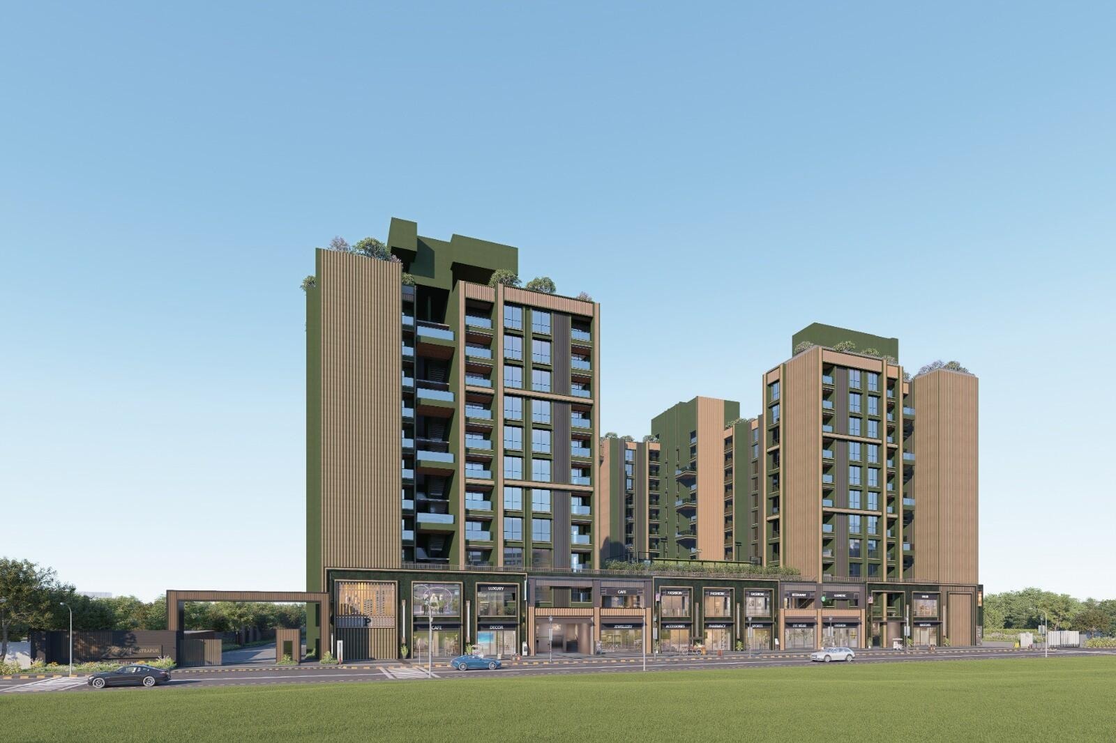Godrej Altus - 3 BHK apartment for buy-new in Vastrapur, Ahmedabad - main view