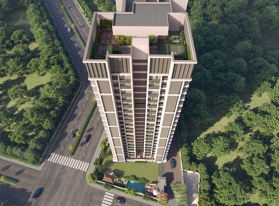 Arvind Imperia - exterior view in Ahmedabad