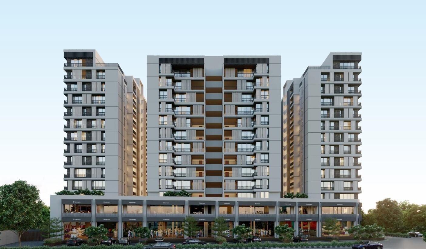 White Eternity - 3 BHK apartment for buy-new in Naranpura, Ahmedabad - main view
