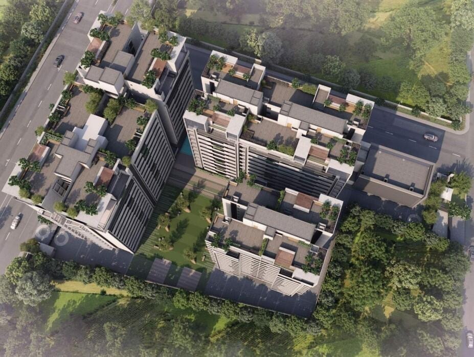 Aaryan De Casa - 3 BHK apartment for buy-new in Satellite, Ahmedabad - main view