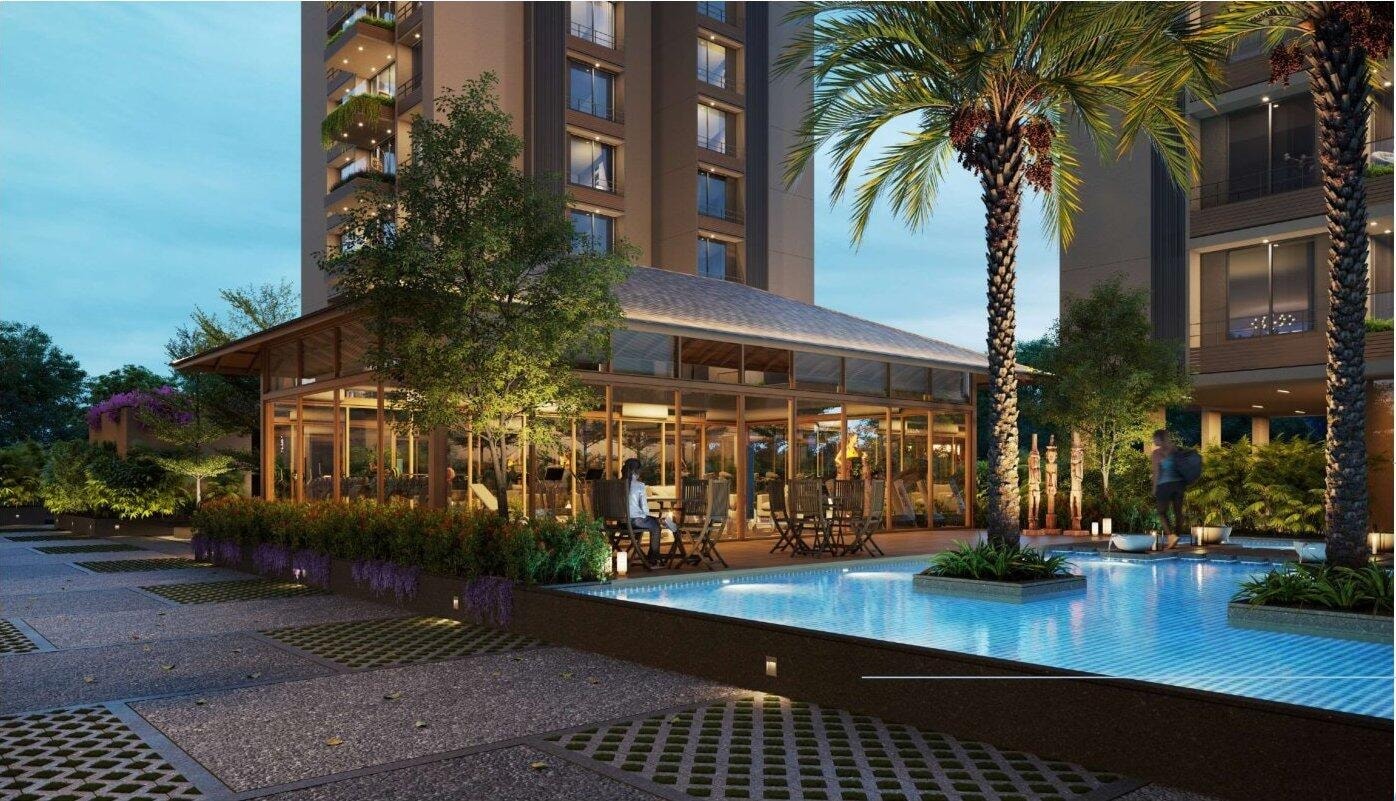 Swara Sakal Skycity - side view in Ahmedabad