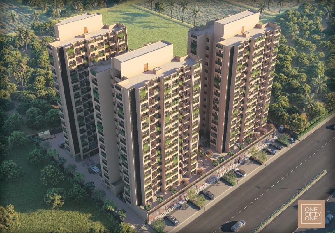 Alok One Fifty One - exterior view in Ahmedabad