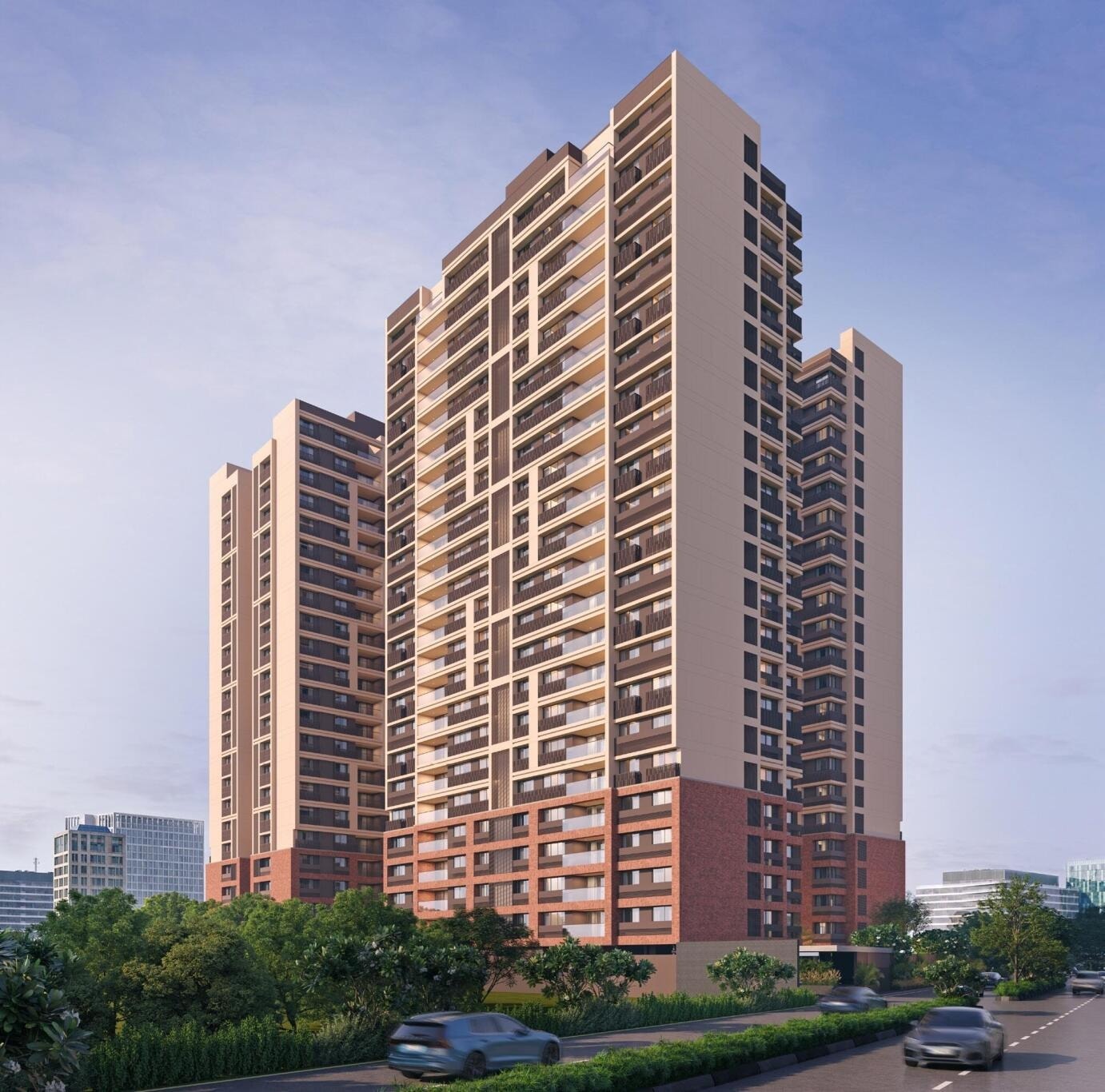 Aastha Amrutham - side view in Ahmedabad