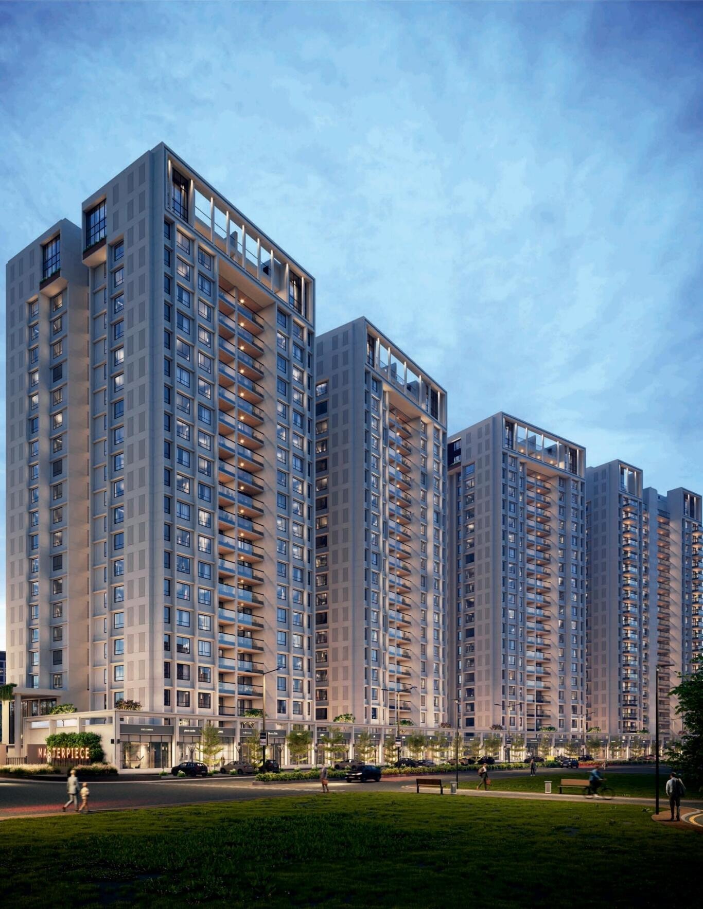 Kavisha The Masterpiece - 4 BHK apartment for buy-new in Bopal, Ahmedabad - main view