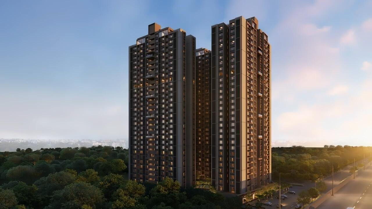 Goyal Orchid Gold - side view in Ahmedabad