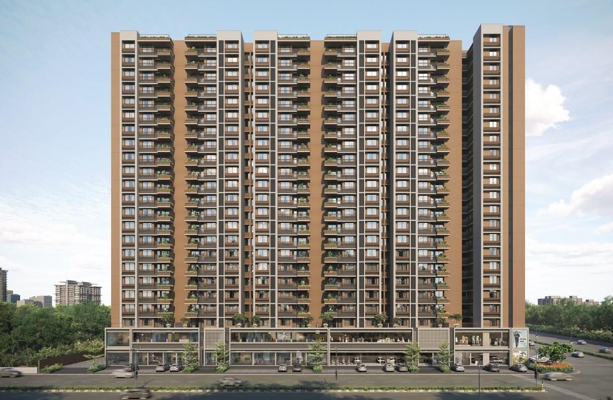 Shyaswa Shristii - 2 BHK apartment for buy-new in Bopal, Ahmedabad - main view