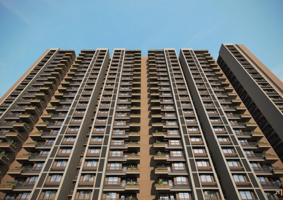 Shyaswa Shristii - exterior view in Ahmedabad